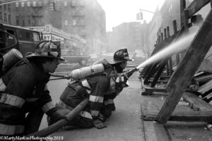 Creative Photography and Prints - Firefighters Bronx NY 1982